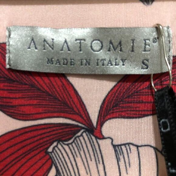 NWT Anatomie Cassie Secret Garden Pink Floral UV Protection Shirt Dress Sz Small - Picture 5 of 14